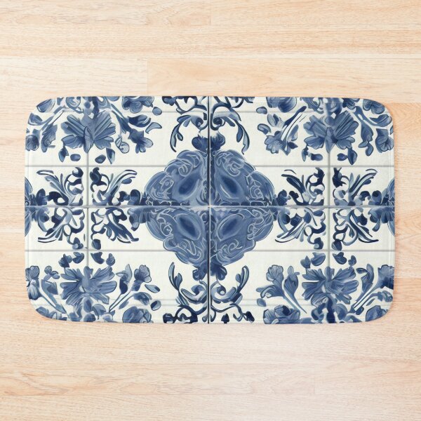 Item preview, Blue Tile Series 2 designed and sold by Hashola Designs.