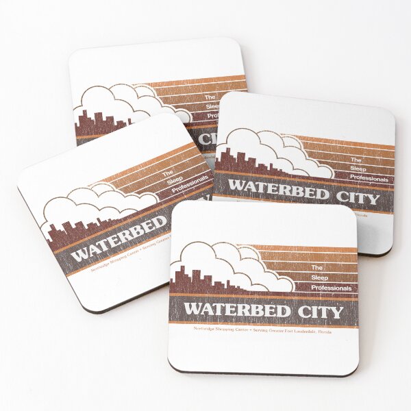 Item preview, Waterbed City: Ft. Lauderdale, FL designed and sold by brianhillDESIGN.