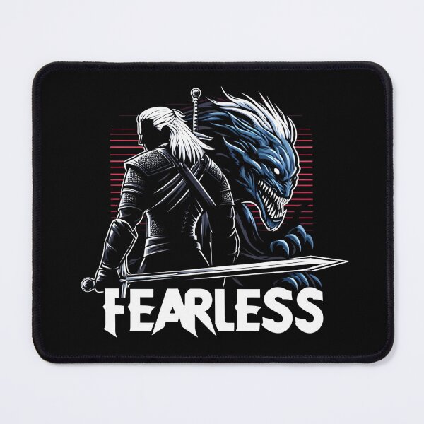 Item preview, Fearless - Monster Slayer a Midnight Beast - Dark Fantasy designed and sold by Fenay Designs.