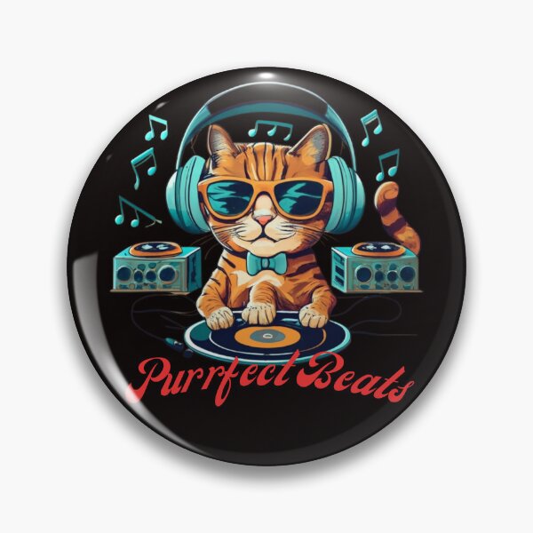 Item preview, Purrfect Beats: DJ Cat in Style designed and sold by CraftCharm.