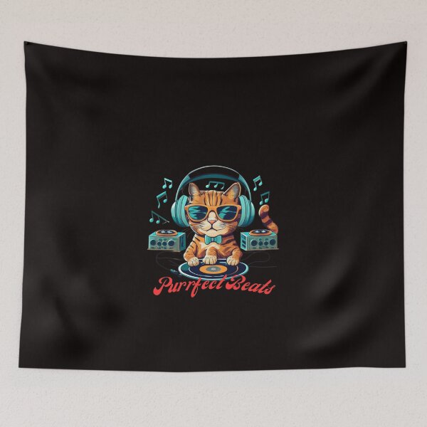 Item preview, Purrfect Beats: DJ Cat in Style designed and sold by CraftCharm.