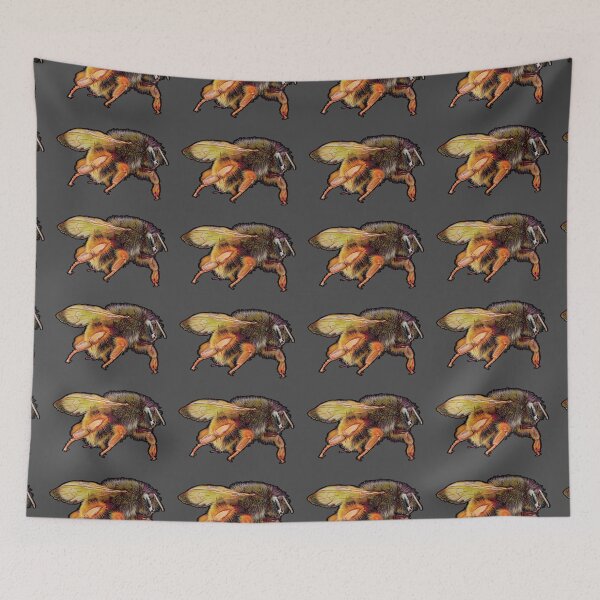 Item preview, Taiwanese Bumble Bee in purple dawn  designed and sold by DreamingBeetle.