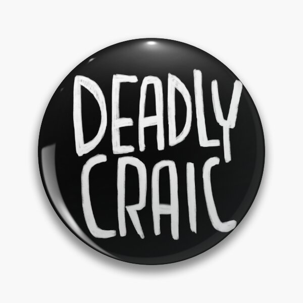 Item preview, Irish Dublin Slang, Deadly Craic designed and sold by badlydrawnbabe.