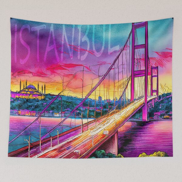 Item preview, Istanbul Bosphorus Bridge designed and sold by viper2605.