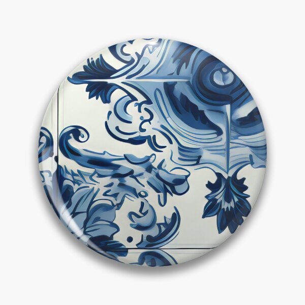 Item preview, Blue Tile Series 3 designed and sold by Hashola Designs.