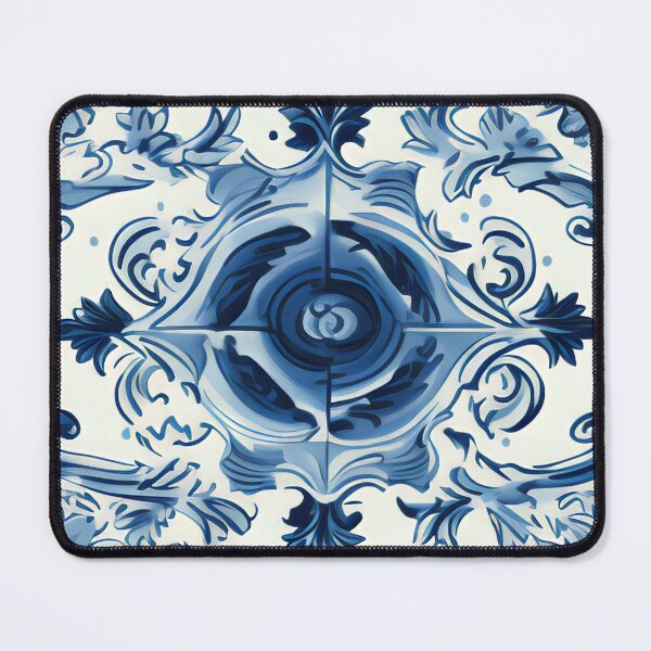 Item preview, Blue Tile Series 3 designed and sold by Hashola Designs.