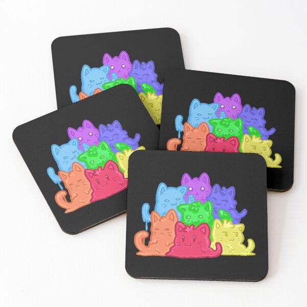 Item preview, Jelly Cats Rainbow designed and sold by CharismaCat.