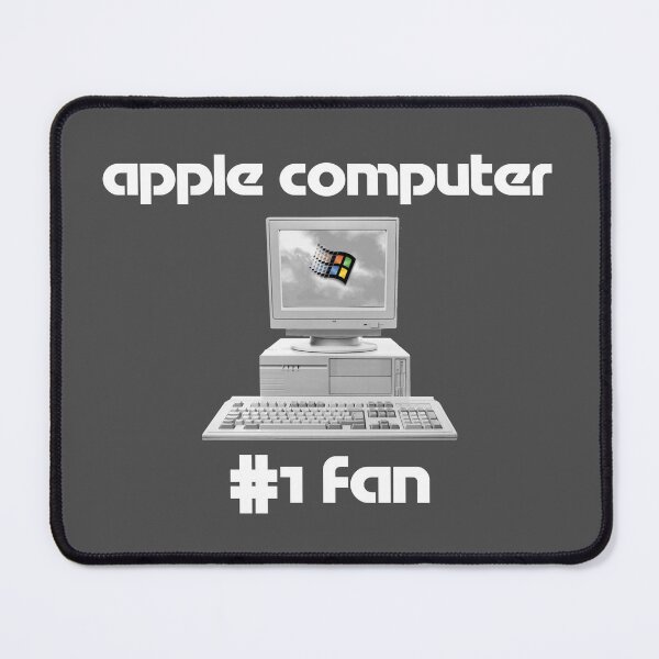 Item preview, Apple Computer's #1 Fan designed and sold by microbmen.