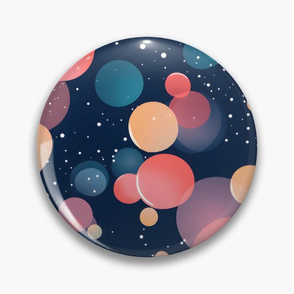 Item preview, Colorful Bubbles Pattern designed and sold by SamDoesDesign.