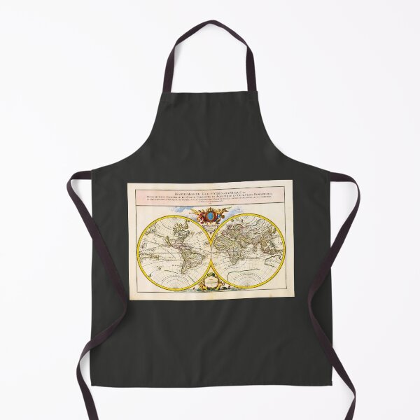 Item preview, 1699 map of the world by Alexis-Hubert Jaillot designed and sold by Francespoppy.