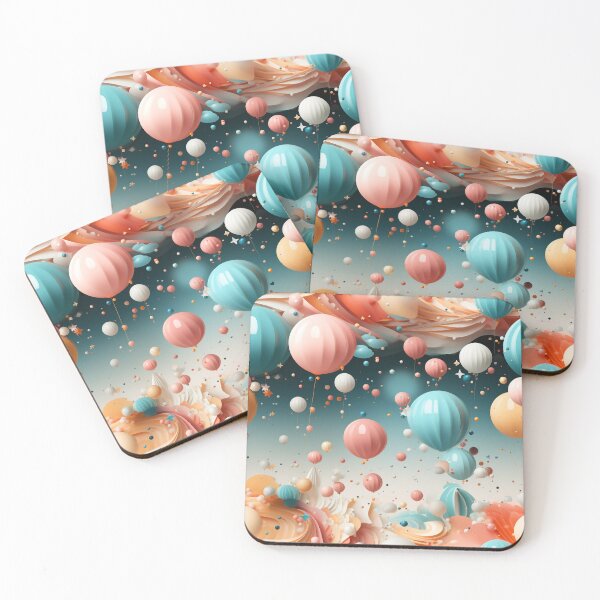 Item preview, Fantastical Floating Balloons in Rococo Landscapes designed and sold by YYWDesigns.