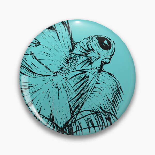 Item preview, Zombie fighting fish designed and sold by EMMJ-ART.