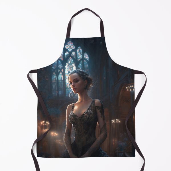 Item preview, Evening Reverie in the Gothic Hall designed and sold by oanaunciuleanu.