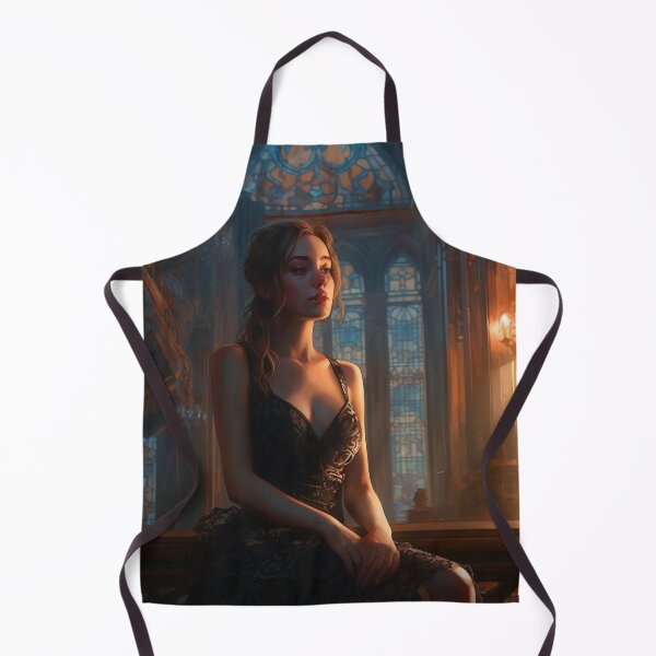 Item preview, Evening Reverie in the Gothic Hall designed and sold by oanaunciuleanu.