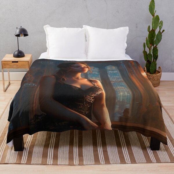 Item preview, Evening Reverie in the Gothic Hall designed and sold by oanaunciuleanu.