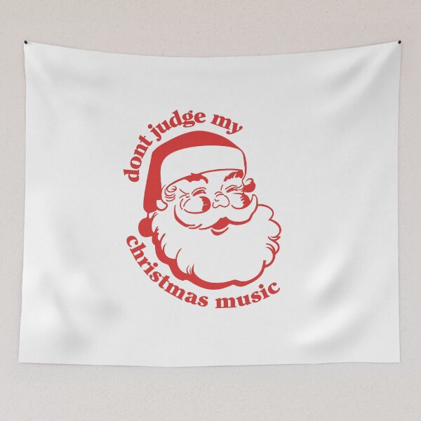 Item preview, Don't Judge My Christmas Music designed and sold by OscarAndOphelia.