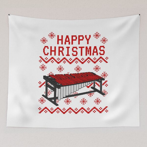 Item preview, Marimba Ugly Christmas Marimbist Percussionist Musician designed and sold by doodlerob.