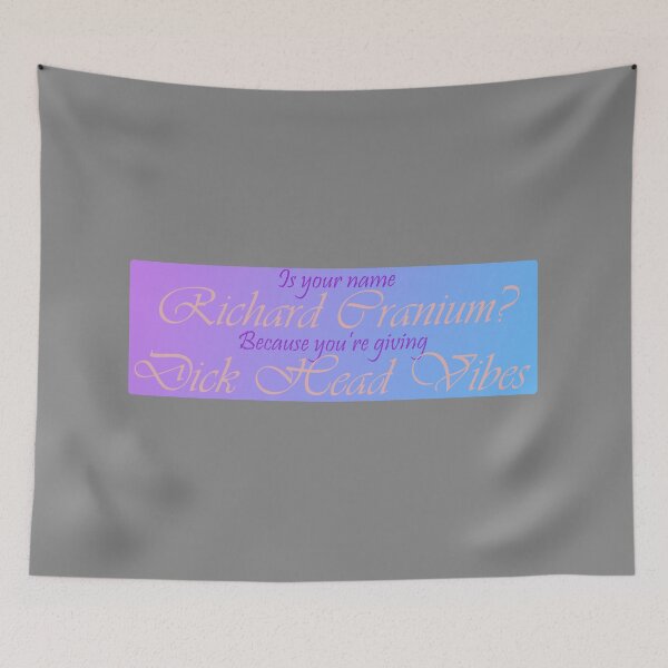 Item preview, Richard Cranium Sticker Funny designed and sold by StarrySkyArt.