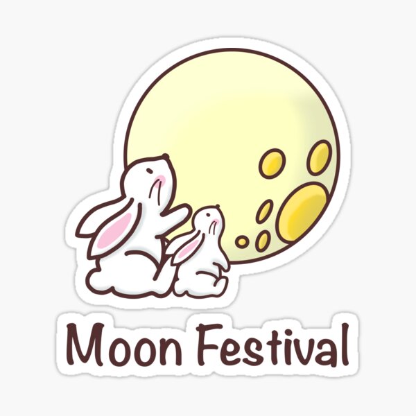 Item preview, Moon Festival / Mid-Autumn Festival designed and sold by LichiArtDesigns.