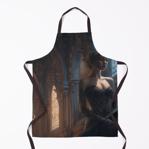 Item preview, Evening Reverie in the Gothic Hall designed and sold by oanaunciuleanu.