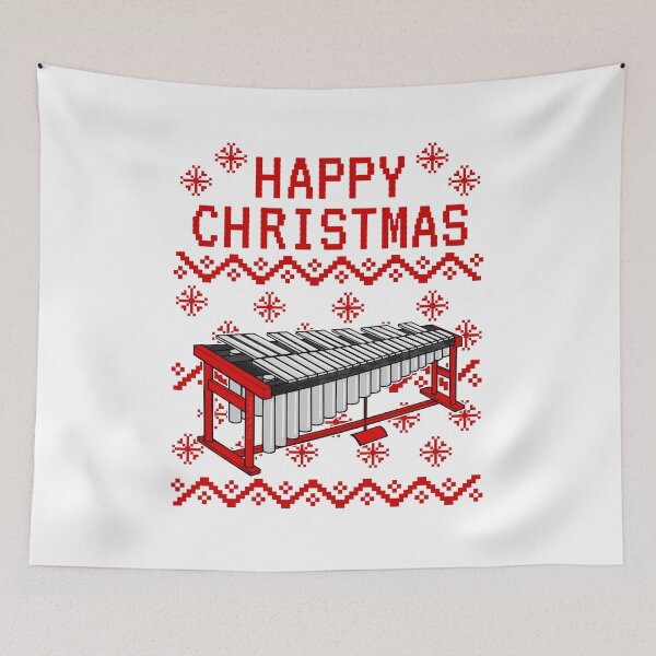 Item preview, Vibraphone Ugly Christmas Vibraphonist Percussionist Musician designed and sold by doodlerob.