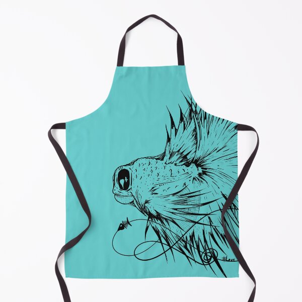 Item preview, Zombie fighting fish designed and sold by EMMJ-ART.