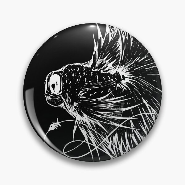 Item preview, Zombie fighting fish designed and sold by EMMJ-ART.