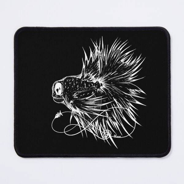 Item preview, Zombie fighting fish designed and sold by EMMJ-ART.
