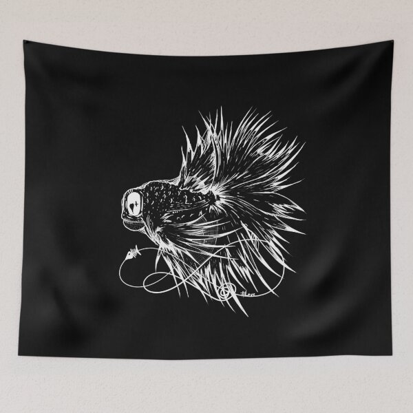 Item preview, Zombie fighting fish designed and sold by EMMJ-ART.