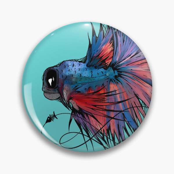 Item preview, Zombie fighting fish designed and sold by EMMJ-ART.