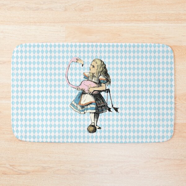 Item preview, Vintage Pastel Alice In Wonderland Flamingo Croquet Game designed and sold by Pixelchicken.