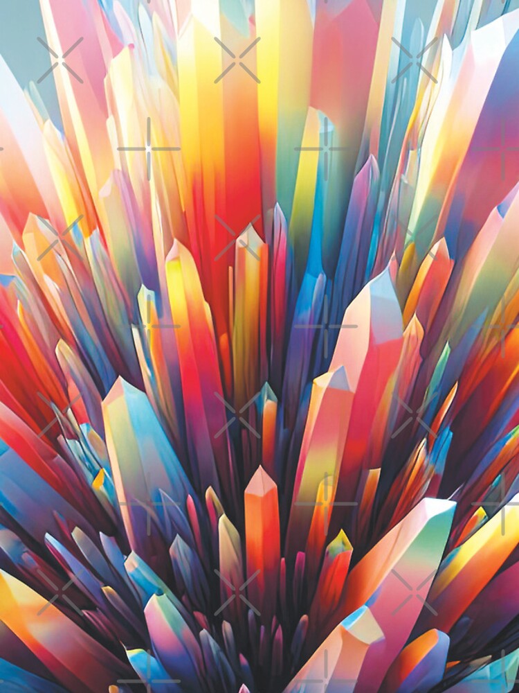 Thumbnail 4 of 4, iPhone Case, Exploding Abstract Polygon designed and sold by AtithasosTragos.
