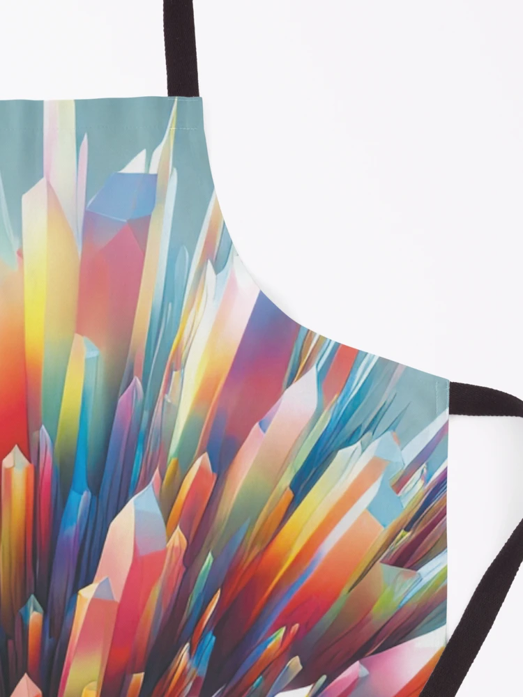 Thumbnail 3 of 6, Apron, Exploding Abstract Polygon designed and sold by AtithasosTragos.
