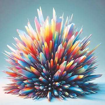 Artwork thumbnail, Exploding Abstract Polygon by AtithasosTragos