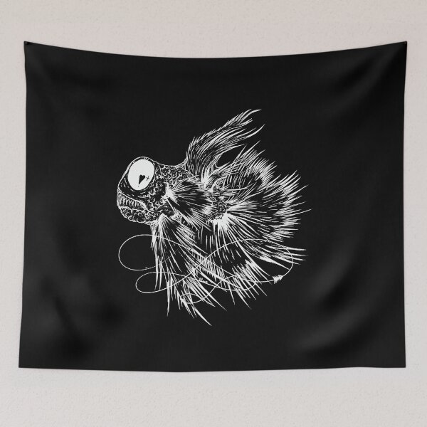 Item preview, Zombie fighting fish designed and sold by EMMJ-ART.