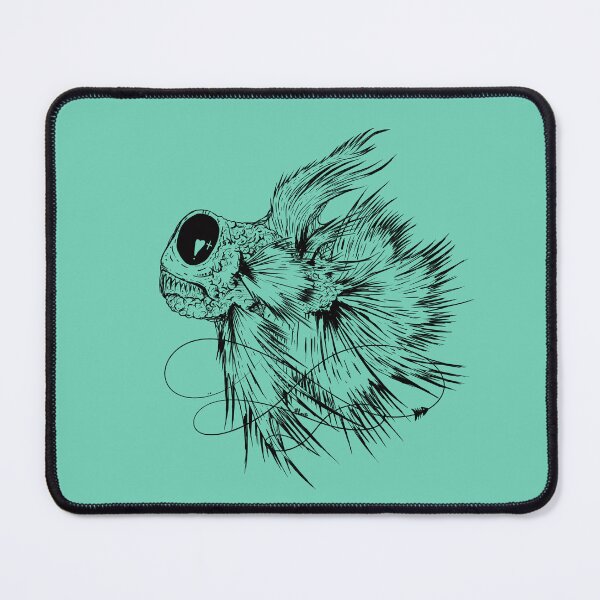 Item preview, Zombie fighting fish designed and sold by EMMJ-ART.