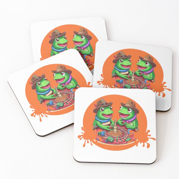 Item preview, The roulette frogs designed and sold by SellingShirtGuy.