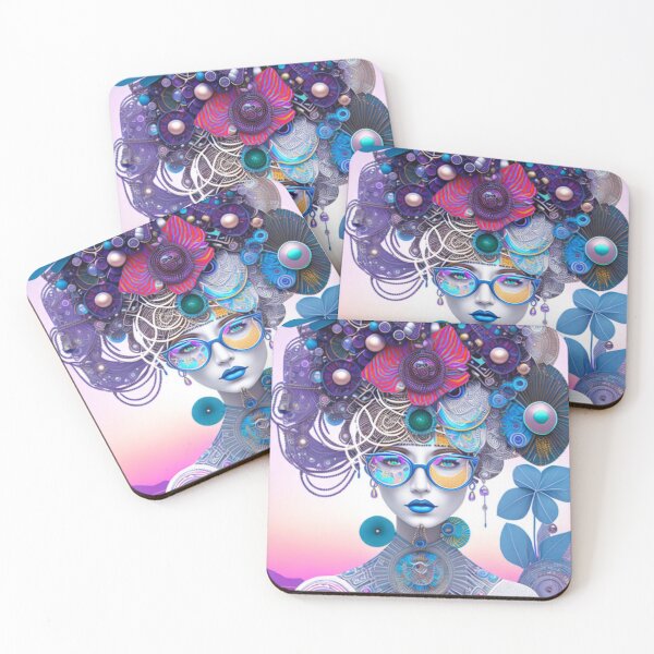 Item preview, EuroGeisha - Quirky Collage designed and sold by KrisantoArts.