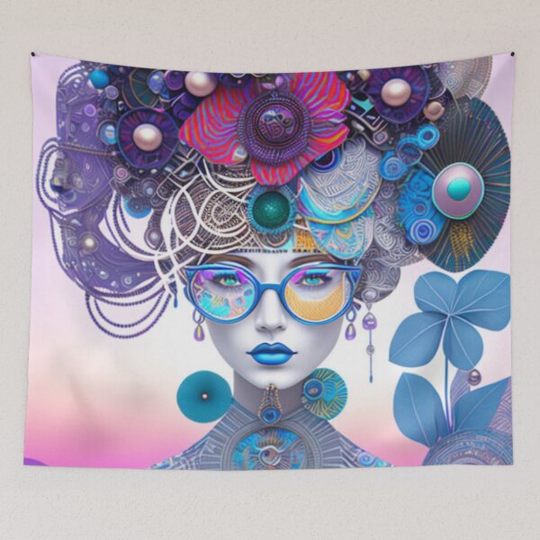 Item preview, EuroGeisha - Quirky Collage designed and sold by KrisantoArts.