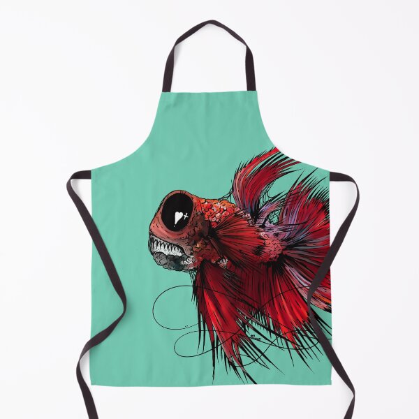 Item preview, Zombie fighting fish designed and sold by EMMJ-ART.