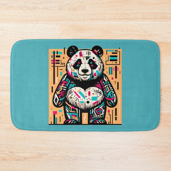 Item preview, Panda King - Neo Expressionism Street Art designed and sold by Kittyzens.