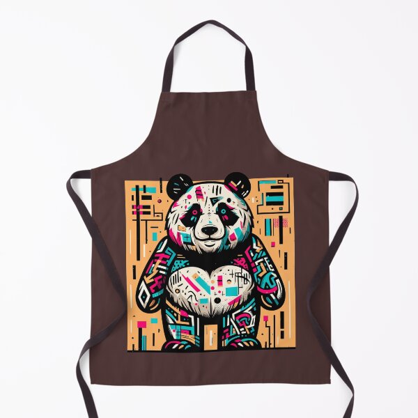 Item preview, Panda King - Neo Expressionism Street Art designed and sold by Kittyzens.