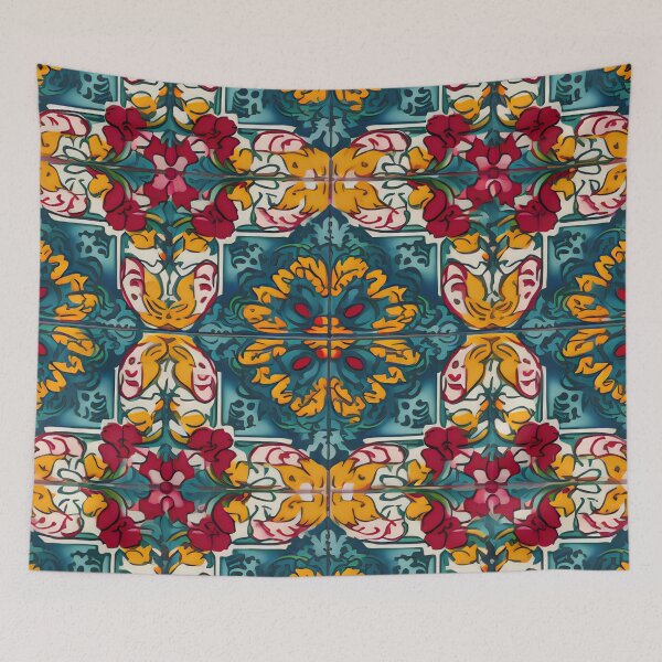 Item preview, Colorful Tile Series 3 designed and sold by Hashola Designs.