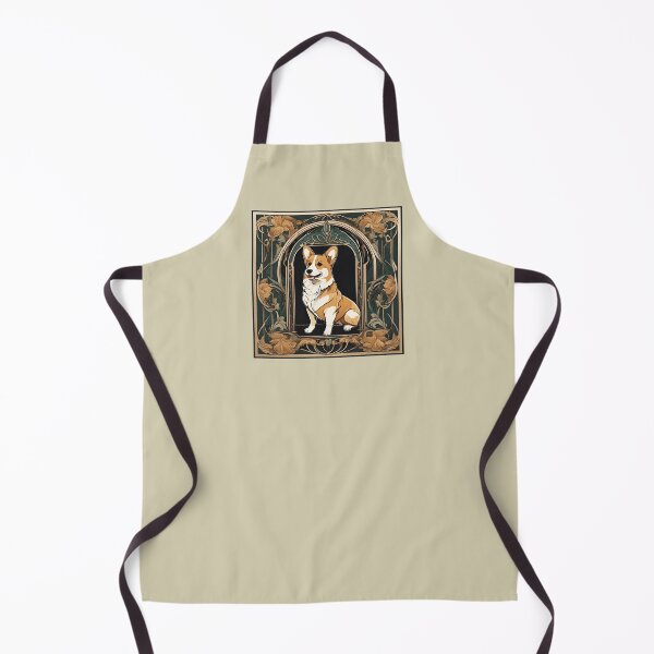 Item preview, Art Nouveau Corgi designed and sold by toadsforall.