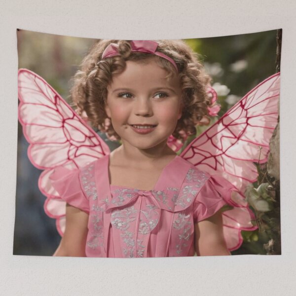 Item preview, Shirley Temple Vintage Fairy designed and sold by Retro Salt.