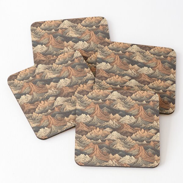 Item preview,  Desert Mountain Range designed and sold by PatternedCharm.