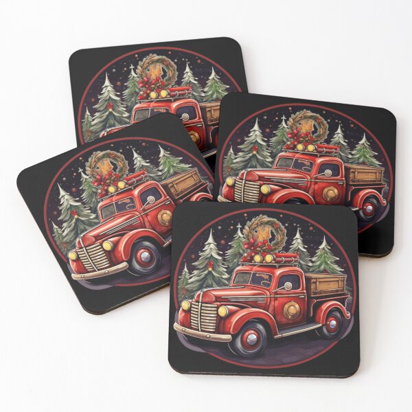 Item preview, Firetruck Christmas designed and sold by K-Projects.