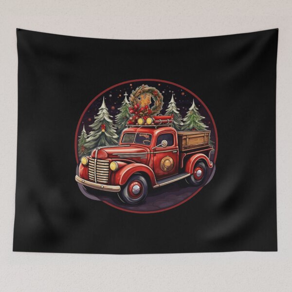 Item preview, Firetruck Christmas designed and sold by K-Projects.