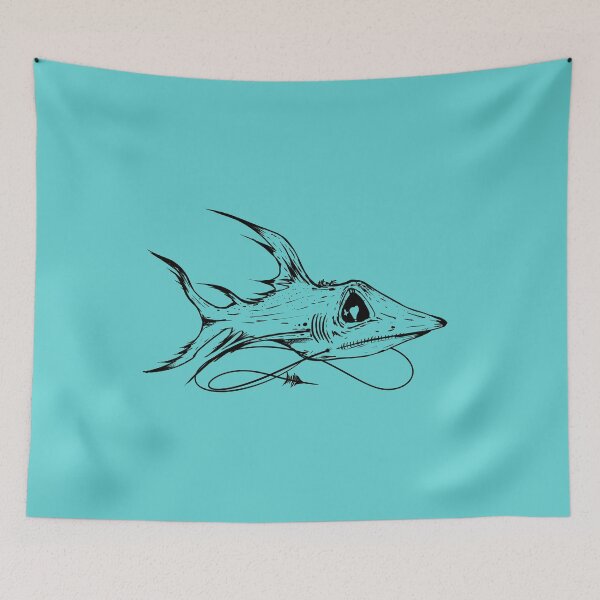 Item preview, Zombie shark designed and sold by EMMJ-ART.