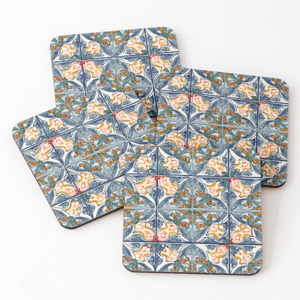Item preview, Colorful Tile Series 4 designed and sold by Hashola Designs.